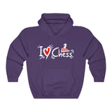 I❤Chess - Classic Hooded Sweatshirt