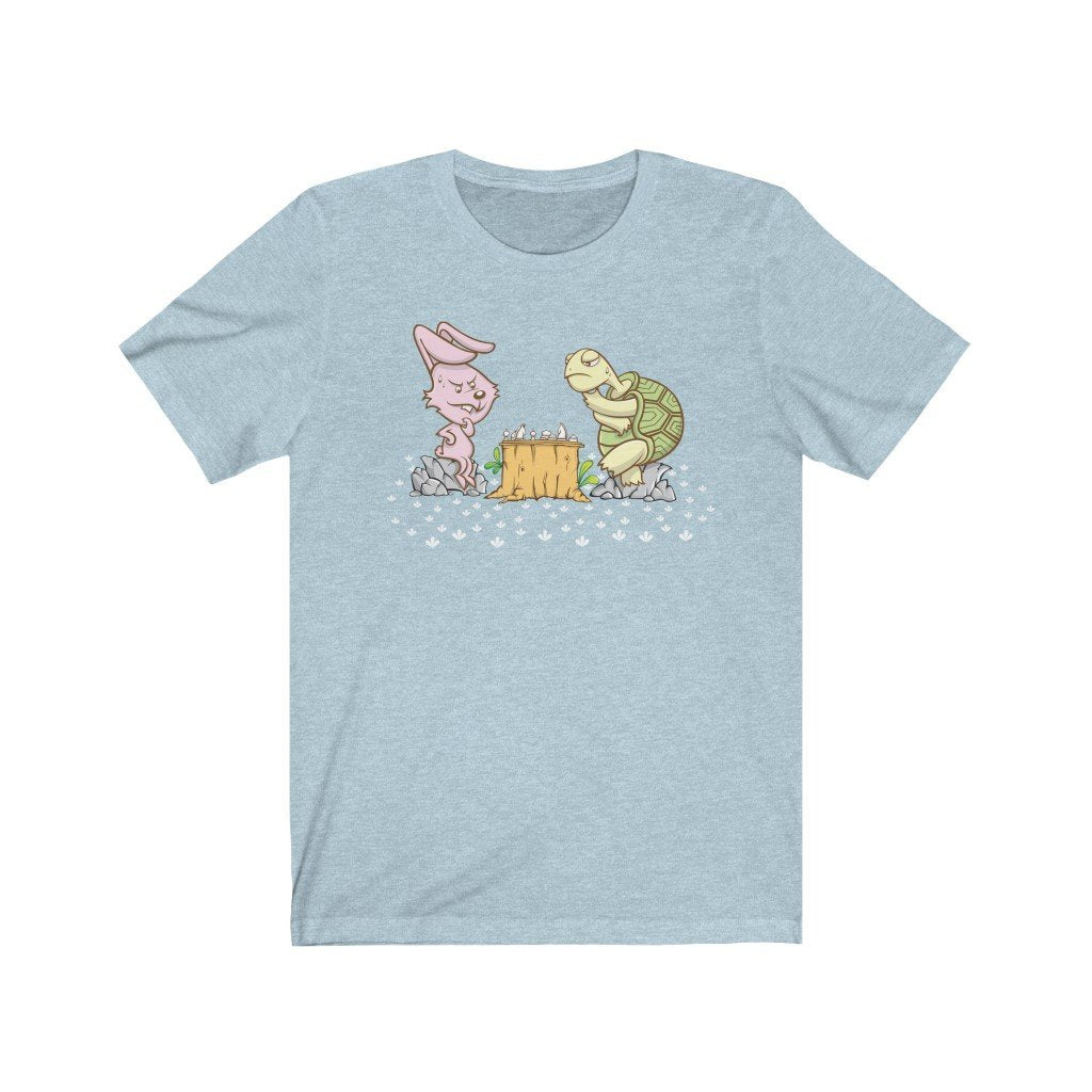 Bunny vs Turtle: game of patience & speed - Classic Tee - MateInFour