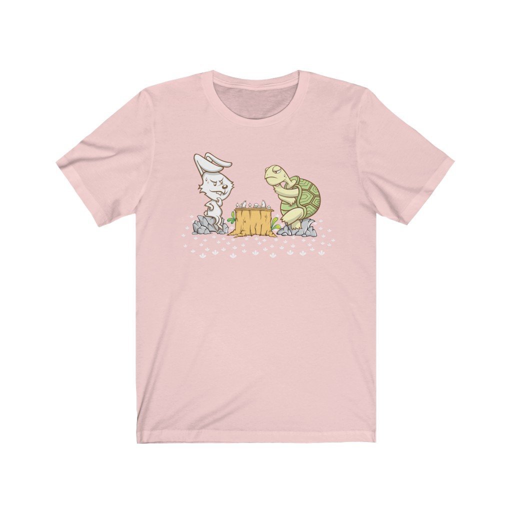 Bunny vs Turtle: game of patience & speed - Classic Tee - MateInFour