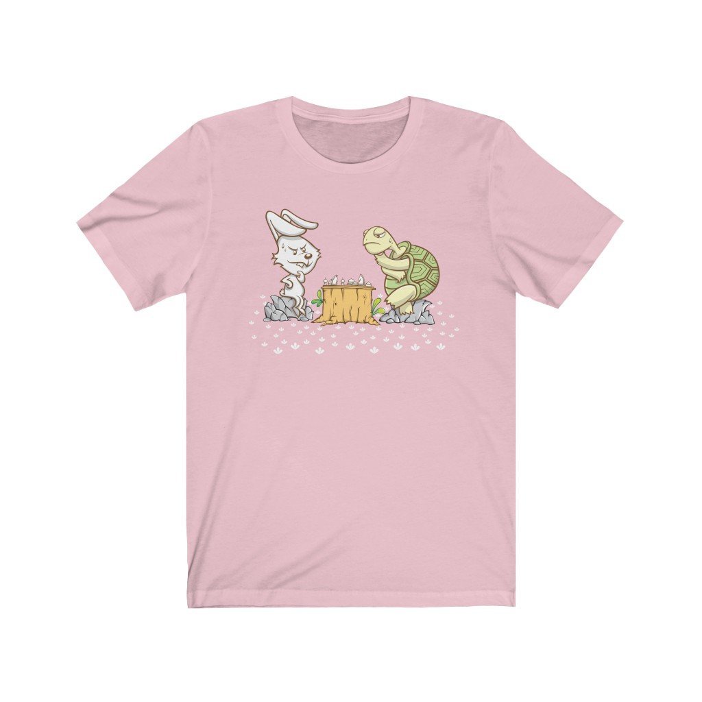 Bunny vs Turtle: game of patience & speed - Classic Tee - MateInFour