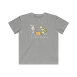 Bunny vs Turtle: game of patience & speed -Kids (0-12 yrs) Classic Tee - MateInFour