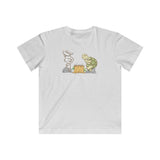 Bunny vs Turtle: game of patience & speed -Kids (0-12 yrs) Classic Tee - MateInFour