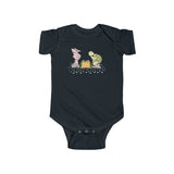 Bunny vs Turtle - Infant Fine Bodysuit/Jumper - MateInFour