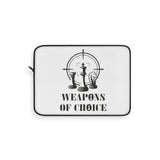 Weapons of Choice  CHESS PIECES  Laptop Sleeve