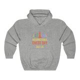 Chess Day July 20 - Classic Hooded Sweatshirt - MateInFour