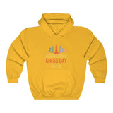 Chess Day July 20 - Classic Hooded Sweatshirt - MateInFour