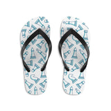 Chess Figures Flip-Flops - MateInFour