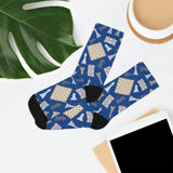 Chess Pieces, Clocks and Boards "Tribe DTG" Socks - MateInFour