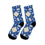 Chess Pieces, Clocks and Boards "Tribe DTG" Socks - MateInFour