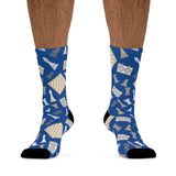 Chess Pieces, Clocks and Boards "Tribe DTG" Socks - MateInFour