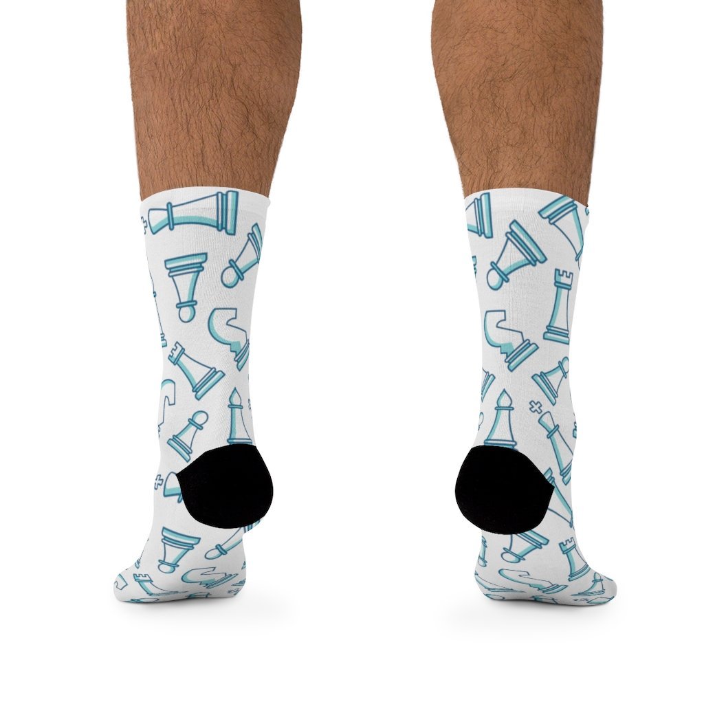 Chess Pieces "Tribe DTG" Socks - MateInFour