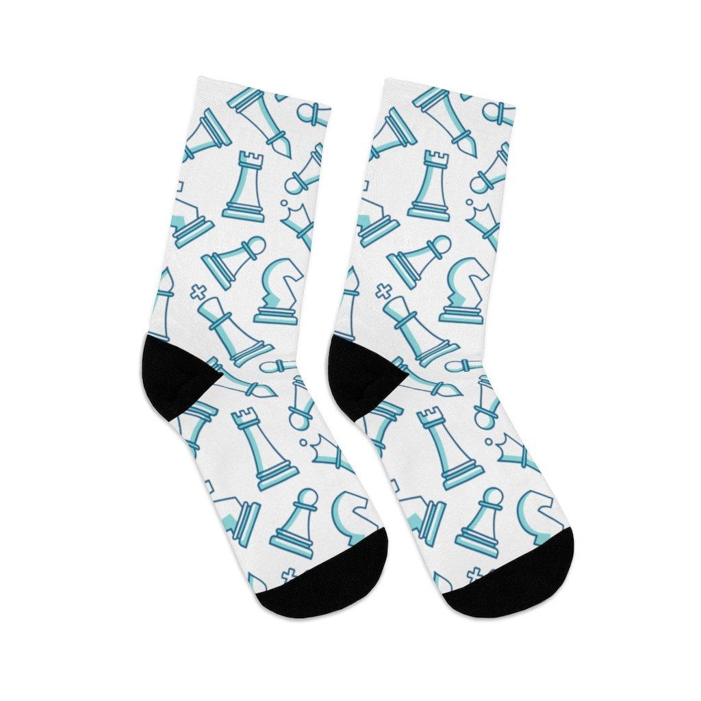 Chess Pieces "Tribe DTG" Socks - MateInFour