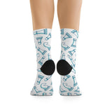 Chess Pieces "Tribe DTG" Socks - MateInFour