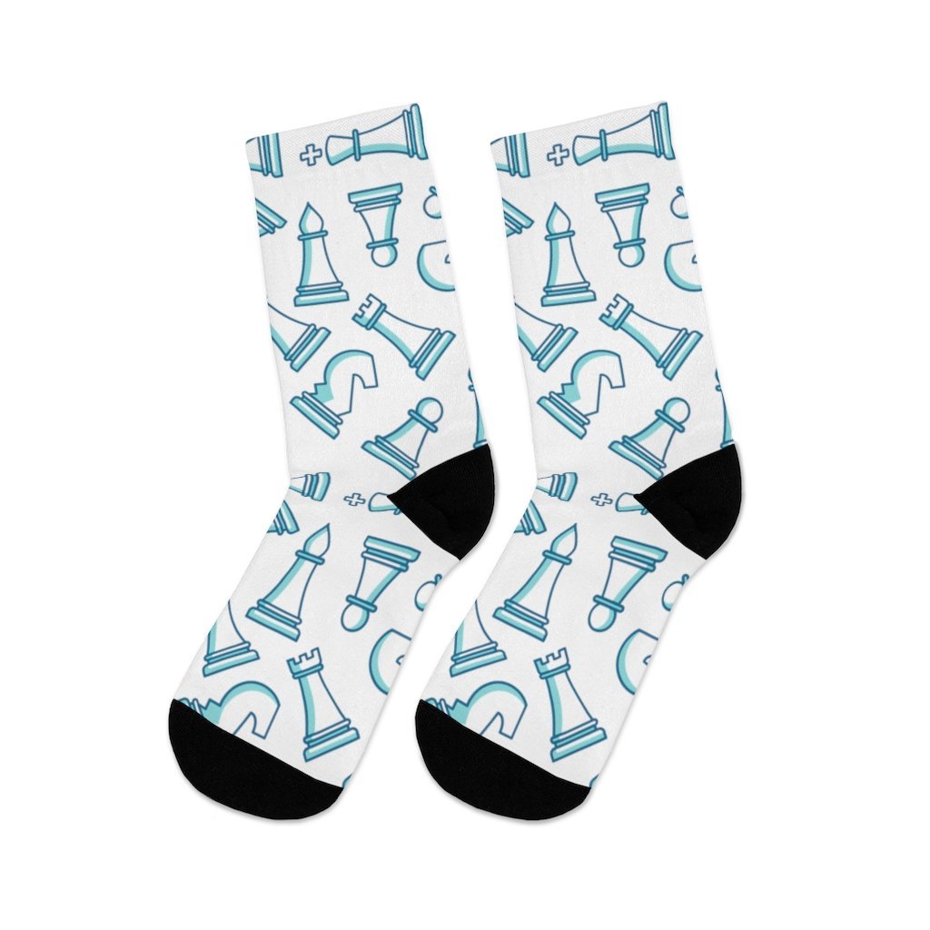 Chess Pieces "Tribe DTG" Socks - MateInFour