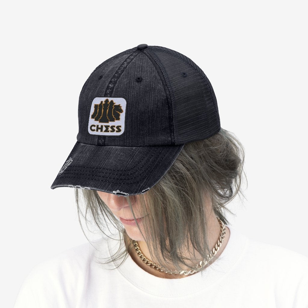 CHESS - Unisex Embroidered Hat - MateInFour