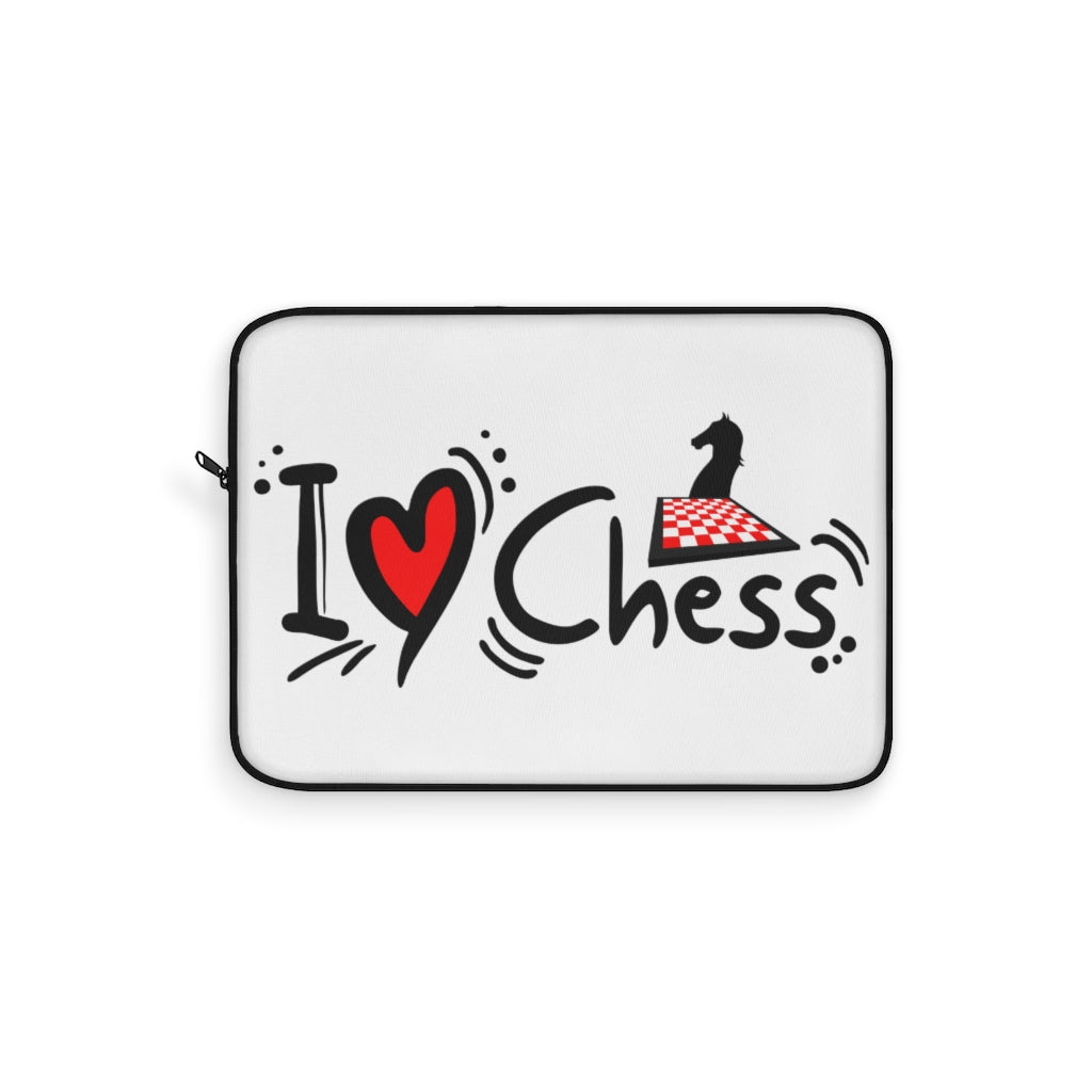 I ❤️ Chess Laptop Sleeve