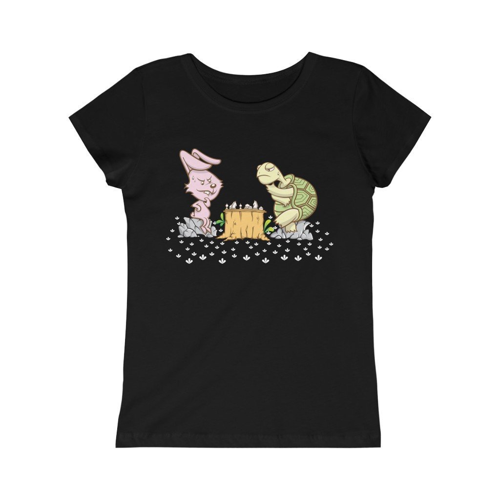 Girls Tortoise vs Hare Princess Tee - MateInFour