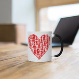 Heart of Chess - Color Changing Mug - MateInFour