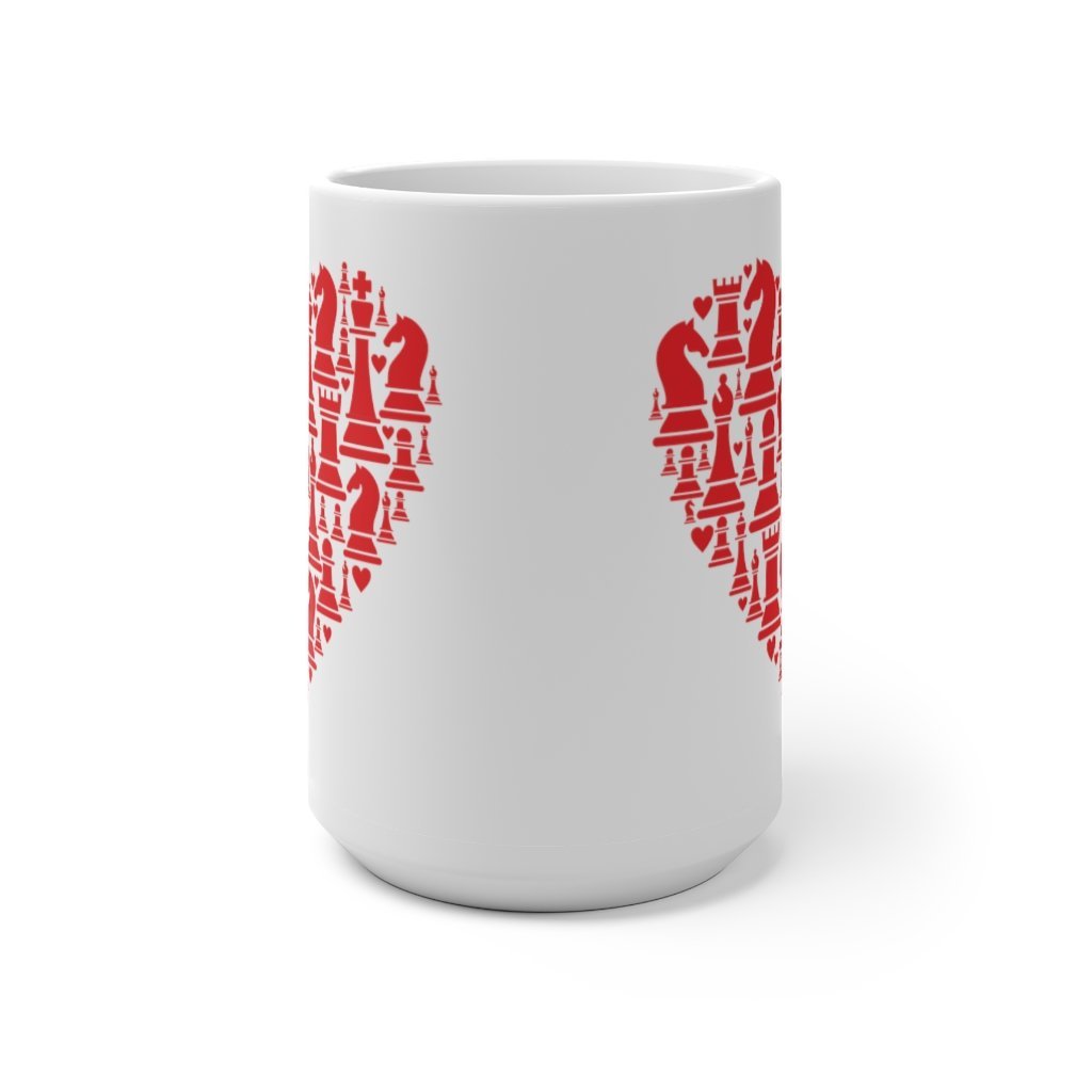 Heart of Chess - Color Changing Mug - MateInFour