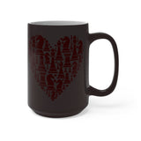 Heart of Chess - Color Changing Mug - MateInFour