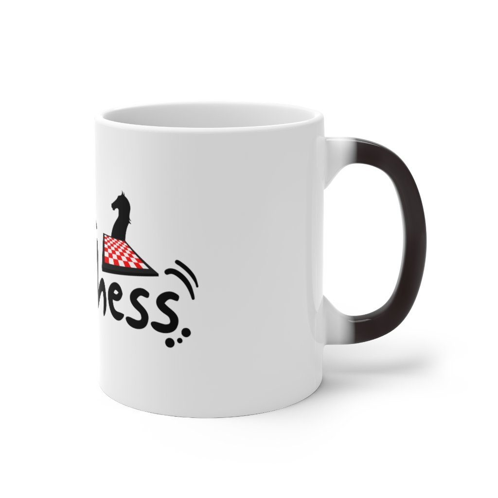 I ♥ Chess Color Changing Mug - MateInFour