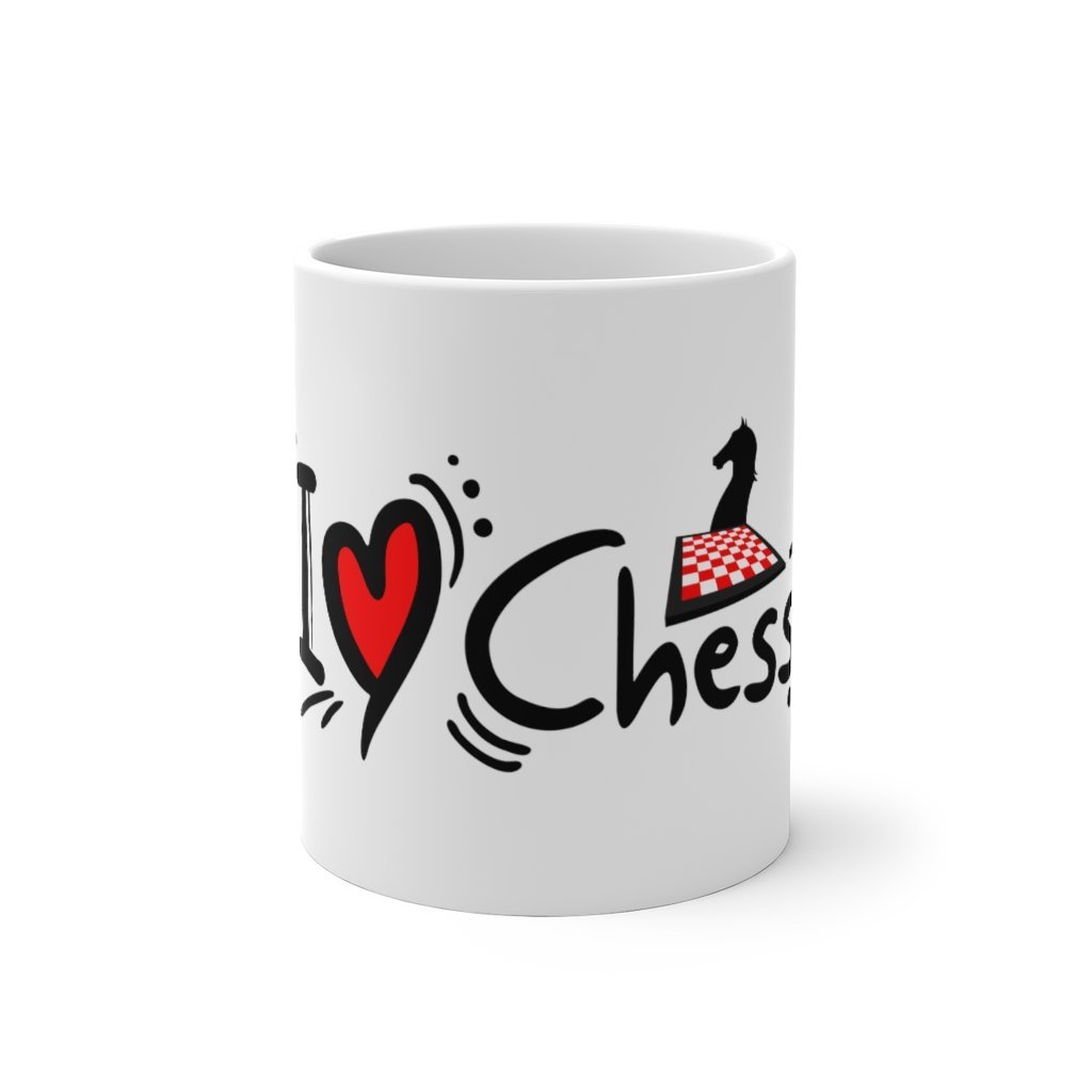 I ♥ Chess Color Changing Mug - MateInFour