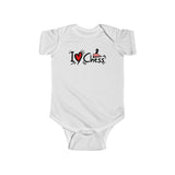 I ♥ Chess - Infant Fine Bodysuit/Jumper - MateInFour