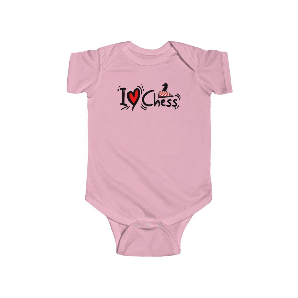 I ♥ Chess - Infant Fine Bodysuit/Jumper - MateInFour