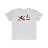 I ♥ Chess -Kids (0-12 yrs) Classic Tee - MateInFour