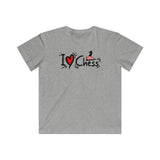 I ♥ Chess -Kids (0-12 yrs) Classic Tee - MateInFour