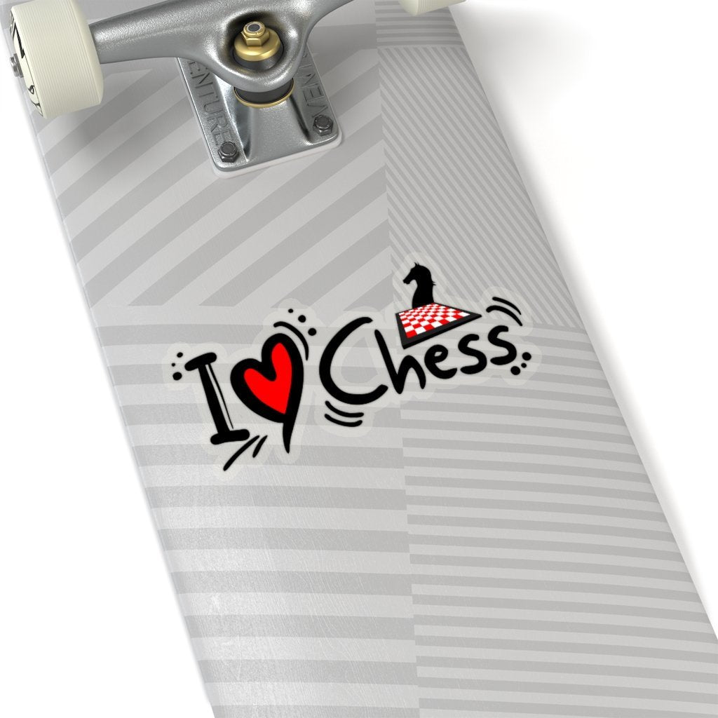 I ♥ Chess Stickers - MateInFour