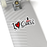 I ♥ Chess Stickers - MateInFour