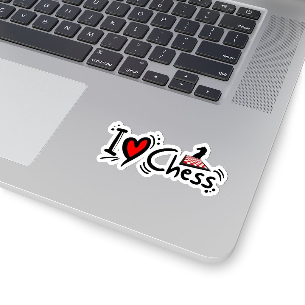 I ♥ Chess Stickers - MateInFour