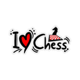 I ♥ Chess Stickers - MateInFour