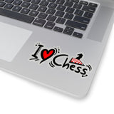 I ♥ Chess Stickers - MateInFour