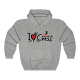 I❤Chess - Classic Hooded Sweatshirt - MateInFour