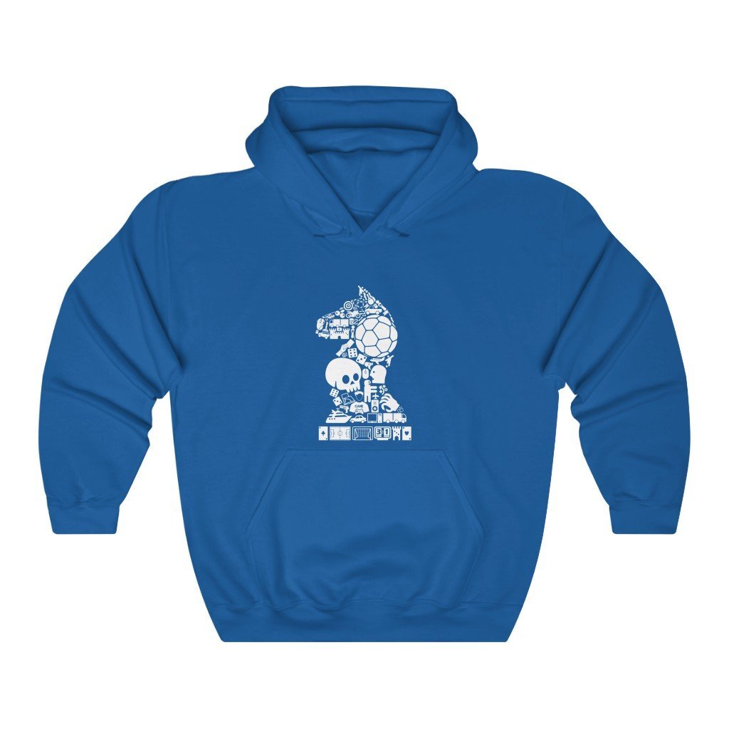 Knight composition - Classic Hooded Sweatshirt - MateInFour