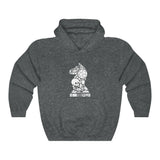 Knight composition - Classic Hooded Sweatshirt - MateInFour