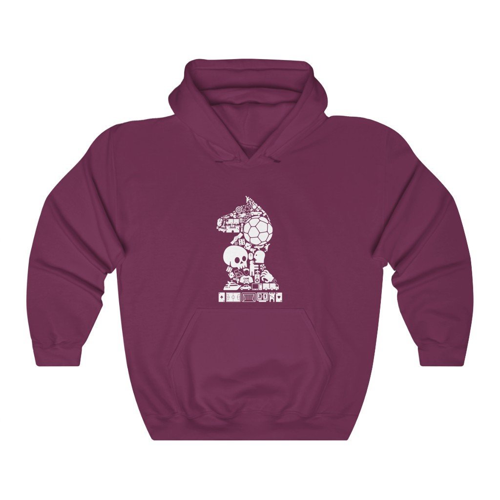 Knight composition - Classic Hooded Sweatshirt - MateInFour