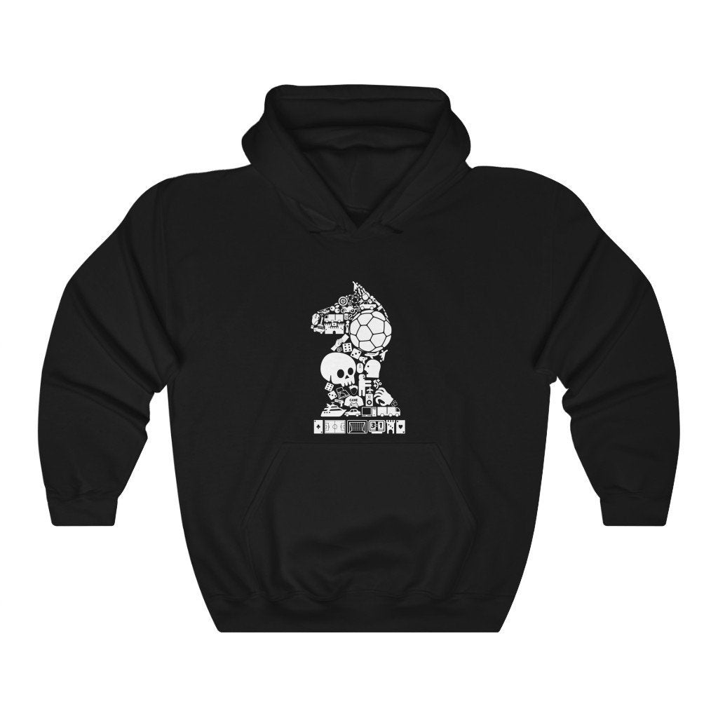 Knight composition - Classic Hooded Sweatshirt - MateInFour