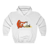 Orangutan Chess - Classic Hooded Sweatshirt - MateInFour