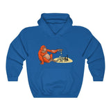 Orangutan Chess - Classic Hooded Sweatshirt - MateInFour