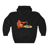 Orangutan Chess - Classic Hooded Sweatshirt - MateInFour