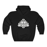 Time To Play - Classic Hooded Sweatshirt - MateInFour