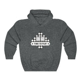 Time To Play - Classic Hooded Sweatshirt - MateInFour