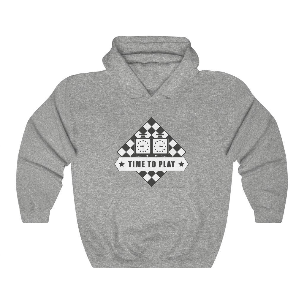 Time To Play - Classic Hooded Sweatshirt - MateInFour