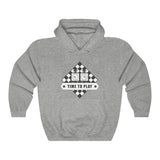 Time To Play - Classic Hooded Sweatshirt - MateInFour