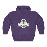 Time To Play - Classic Hooded Sweatshirt - MateInFour