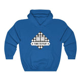 Time To Play - Classic Hooded Sweatshirt - MateInFour