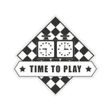 Time To Play Sticker - MateInFour